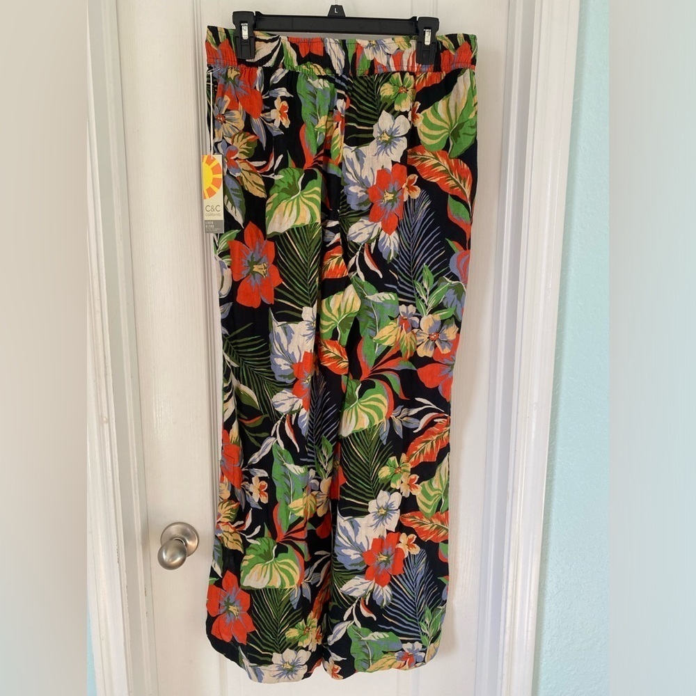 C & C California tropical pants